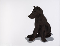 Titanilla Eisenhart, „Selma“, 2000, Acryl auf Leinwand © Bildrecht, Wien 2021